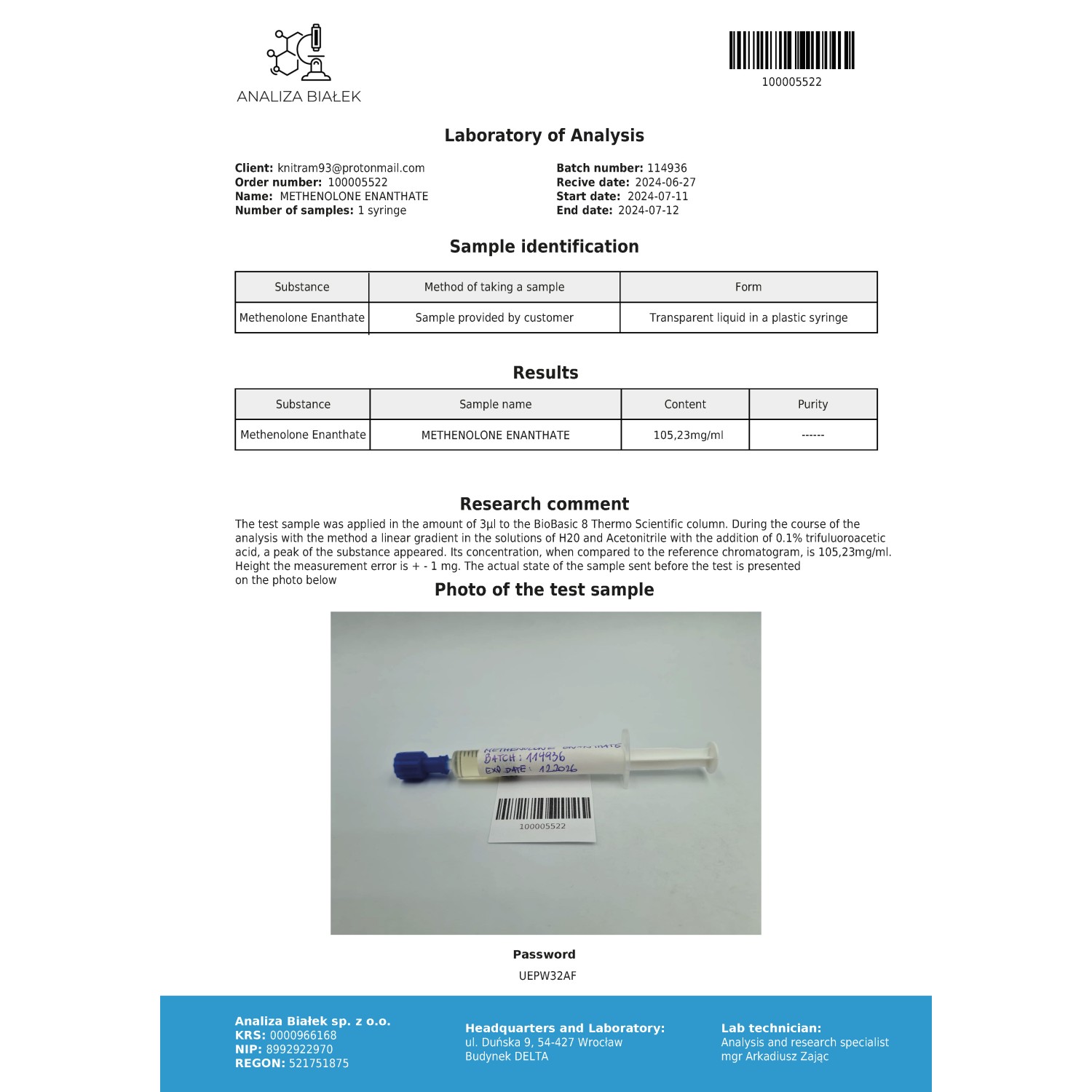 primos 100 mg/ml (methenolone enanthate) 10ml vial primos 100 mg/ml (methenolone enanthate) 10ml vial