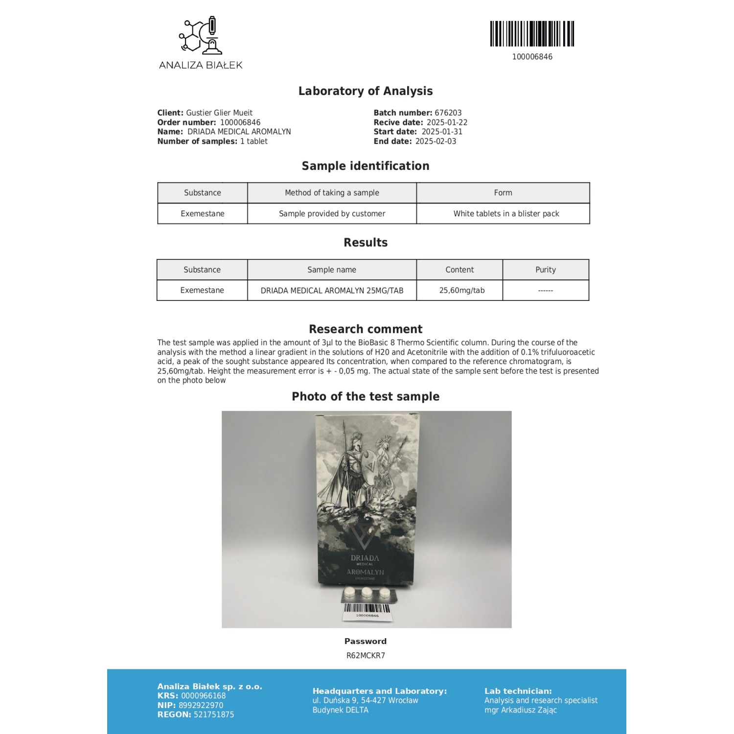 aromalyn 25 mg (exemestane) aromalyn 25 mg (exemestane)